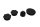 Set di tappi di copertura per morsetto triplo 6713355 BMW R 1200 GS K25 0307 R12 04-07