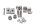 Stuurverhoger, montageset, schroeven BMW K 1300 GT K44 0538 09-11