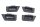Bagagehållarmonteringssats vänster höger BMW R 1200 GS K25 0307 R12 04-07