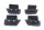 Bagagehållarmonteringssats vänster höger BMW R 1200 GS K25 0307 R12 04-07