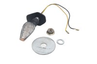 LED-vilkku vasen etu Mini musta Suzuki GSF 1200 S Bandit WVA9/S 01-05