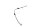Durite de frein arrière, flexible de frein tressé en acier BMW R 1200 GS K25 0307 R12 04-07