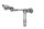 tringlerie du levier de vitesses, arbre de sélection, tige de sélection BMW R 1200 GS K25 0307 R12 04-07