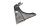 rear right chrome side panel Moto Guzzi California III VW 87-93