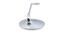 Chrome round mirror, left handlebar rearview mirror Moto Guzzi California III VW 87-93