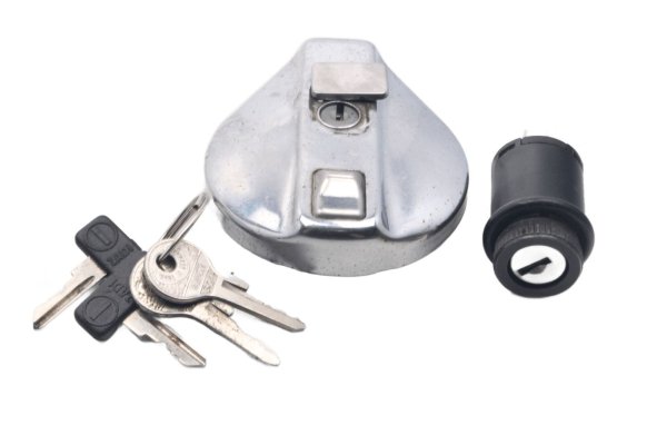 Slotenset, contactslot, brandstofslot, sleutel Moto Guzzi California III VW 87-93