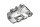 Tavaratelineen tukilevyn takaosan yläkansi BMW R 1200 GS K25 0307 R12 04-07