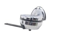 Fanfare horn, right side, chrome-plated, electric, 12V Moto Guzzi California III VW 87-93
