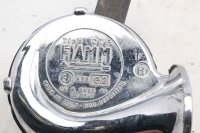 Fanfare horn, right side, chrome-plated, electric, 12V Moto Guzzi California III VW 87-93