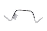Verchroomde, gebogen, geribbelde stuurstangen Moto Guzzi California III VW 87-93