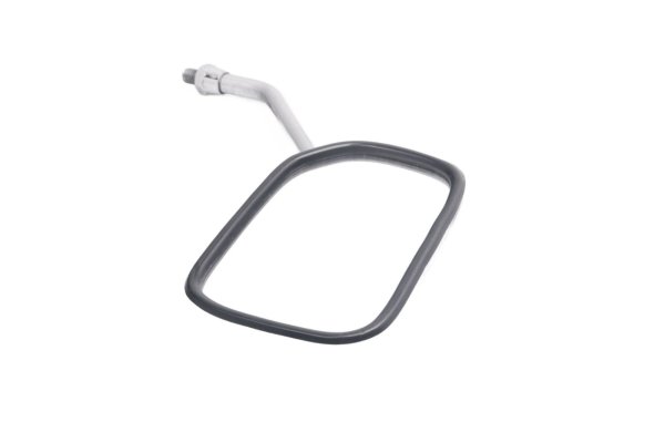 Chromen achteruitkijkspiegel, rechterkant, stuur, vierkant, met schroefdraad Moto Guzzi California III VW 87-93