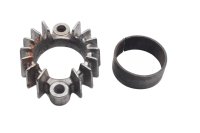 Brida del colector de escape, junta del escape delantero derecho Moto Guzzi California III VW 87-93