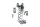 Porte-bagages, côté droit, droite BMW R 1200 GS K25 0307 R12 04-07