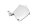 Cache du panneau latéral avant gauche, argent BMW R 1200 GS K25 0307 R12 04-07