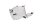 Cache du panneau latéral avant gauche, argent BMW R 1200 GS K25 0307 R12 04-07
