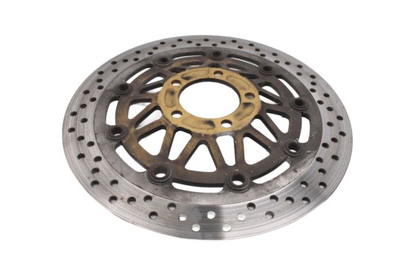 Etujarrulevy, reiitetty, 4,5 mm paksu Suzuki GSF 1200 S Bandit WVA9/S 01-05