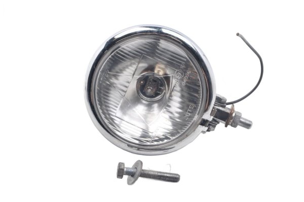 Auxiliary headlight right, chrome housing Moto Guzzi California III VW 87-93