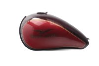 Fuel tank, gasoline tank, painted red Moto Guzzi California III VW 87-93