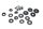 Windshield bracket mounting kit for windscreens Moto Guzzi California III VW 87-93