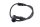 Ignition cable, spark plug connector, left, NGK Moto Guzzi California III VW 87-93