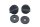 Panneau de garniture avant gauche avec fixations à dégagement rapide BMW R 1200 GS K25 0307 R12 04-07