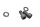 Rear left footrest bracket BMW R 1150 R Rockster R28 0308 03-05