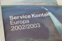 Service booklet Contact addresses Europe 2002 BMW R 1150 R Rockster R28 0308 03-05