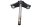 Onderste vorkkroon, lagerbevestiging stuurbuis Moto Guzzi California III VW 87-93