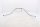 Chrome handlebars, grooved tube, bent, bicycle Moto Guzzi California III VW 87-93