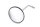 Round mirror, chrome thread, right rearview mirror Moto Guzzi California III VW 87-93