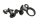 Kit de fixation de pare-brise à dégagement rapide BMW R 1200 GS K25 0307 R12 04-07
