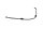 Durite de frein arrière, flexible de frein tressé en acier BMW R 1200 GS K25 0307 R12 04-07