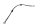 Durite de frein arrière, flexible de frein tressé en acier BMW R 1200 GS K25 0307 R12 04-07