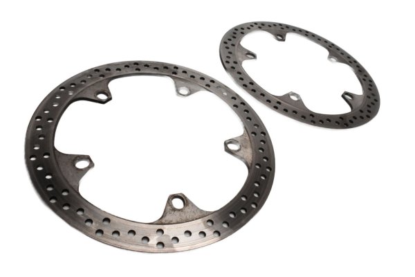 Perforated brake disc, front left right BMW R 1150 R Rockster R28 0308 03-05