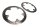 Perforated brake disc, front left right BMW R 1150 R Rockster R28 0308 03-05