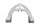 bras oscillant avant, châssis, essieu, bras de suspension BMW R 1200 GS K25 0307 R12 04-07