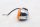 Front right turn signal, round, chrome housing Moto Guzzi California III VW 87-93