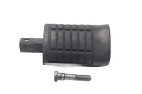 Voetsteun passagier, rubber, chroom, rechtsachter Moto Guzzi California III VW 87-93