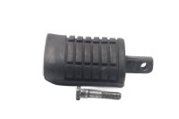 Voetsteun passagier, rubber, chroom, rechtsachter Moto Guzzi California III VW 87-93