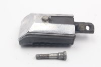 Voetsteun passagier, rubber, chroom, rechtsachter Moto Guzzi California III VW 87-93