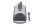 Voetsteun passagier, rubber, chroom, rechtsachter Moto Guzzi California III VW 87-93