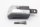 Voetsteun passagier, rubber, chroom, rechtsachter Moto Guzzi California III VW 87-93