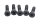 Boulons de roue arrière cannelure interne de la jante BMW R 1200 GS K25 0307 R12 04-07