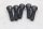 Boulons de roue arrière cannelure interne de la jante BMW R 1200 GS K25 0307 R12 04-07