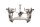 Fairing frame, front mask, headlight bracket BMW R 1100 S 259 0422 R2S 98-05