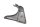 Achterste linker zijpaneel, chromen afdekking Moto Guzzi California III VW 87-93