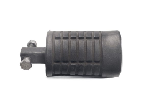 Voetsteun passagier, linksachter, rubber Moto Guzzi California III VW 87-93