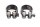 Exhaust clamps manifold connection Moto Guzzi California III VW 87-93