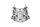 Bagdæksel bagagebærer sølvfarvet bagtop BMW R 1200 GS K25 0307 R12 04-07
