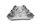 Bagdæksel bagagebærer sølvfarvet bagtop BMW R 1200 GS K25 0307 R12 04-07